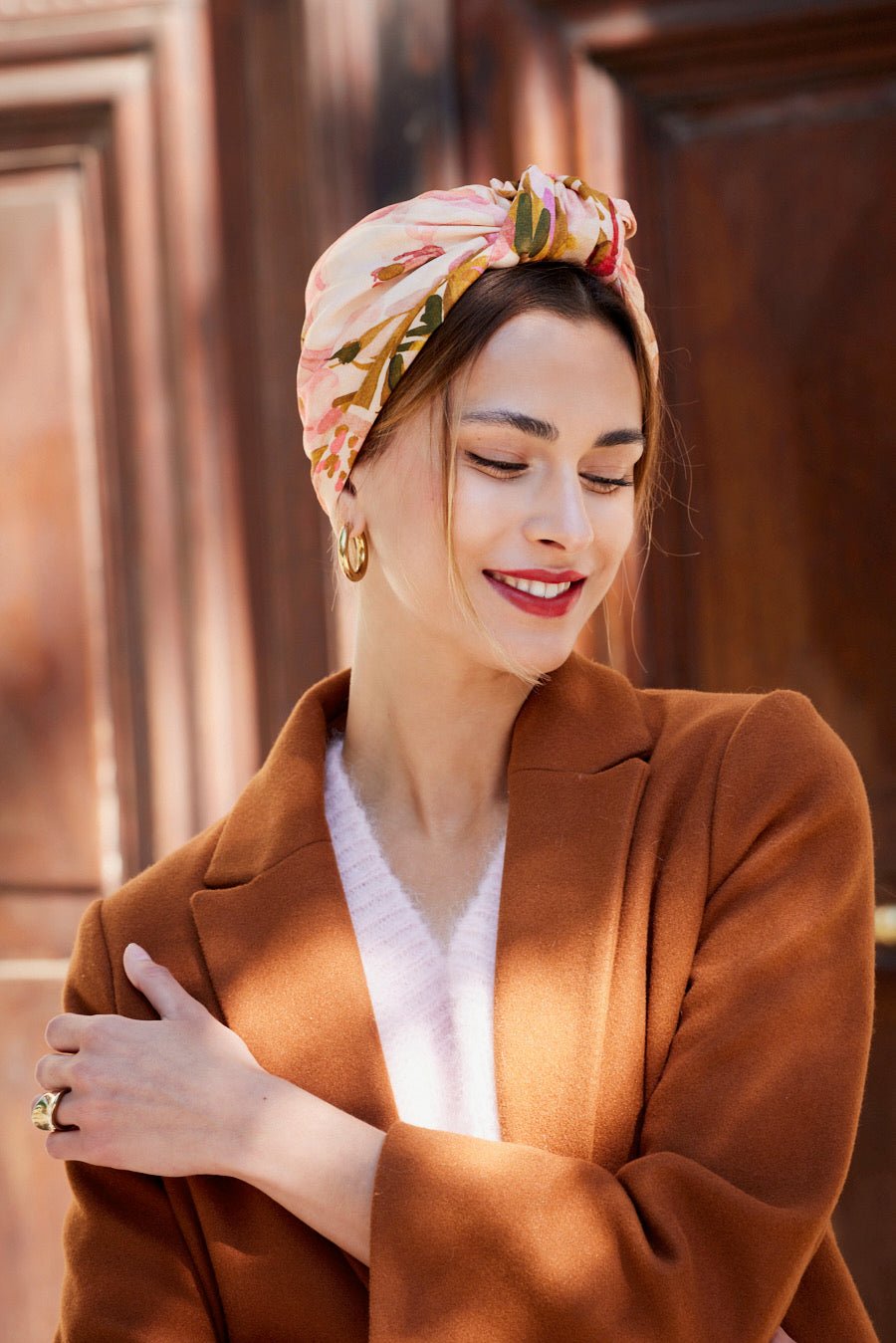 Foulard cheveux femme - PARISIENNE CONSTANCE - Indira de paris