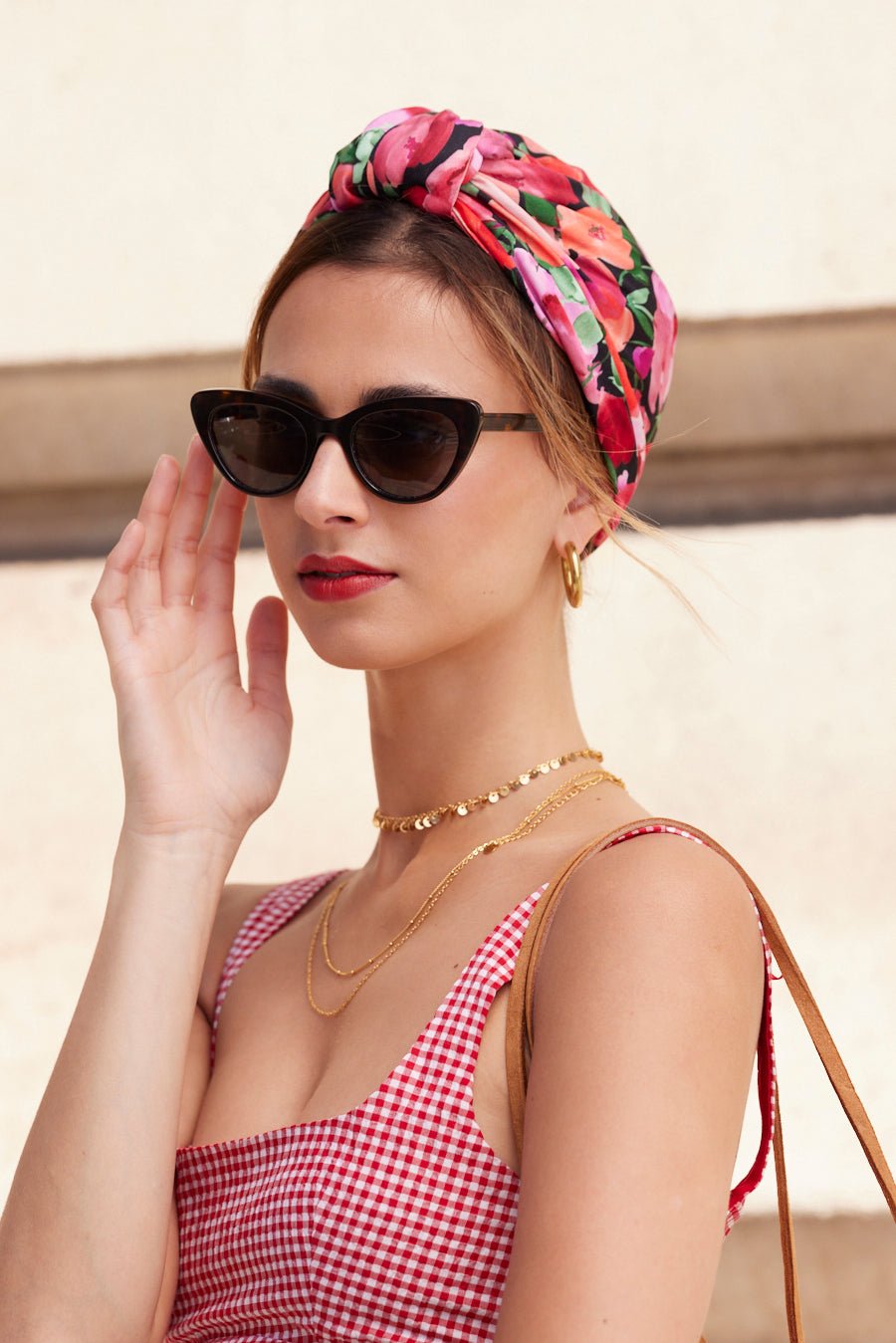 Foulard cheveux femme - PARISIENNE GABRIELLA - Indira de paris