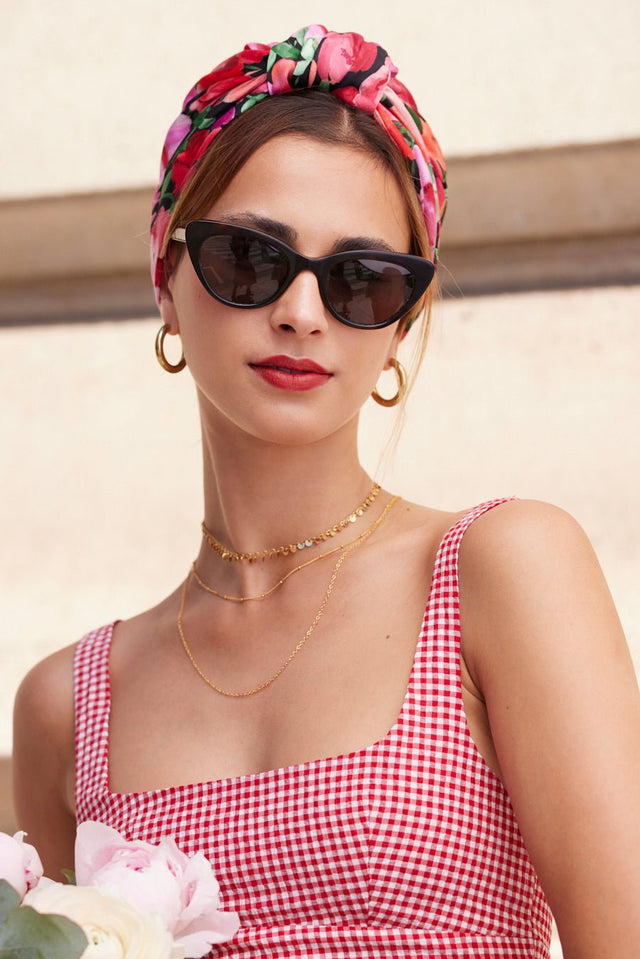 Foulard cheveux femme - PARISIENNE GABRIELLA - Indira de paris