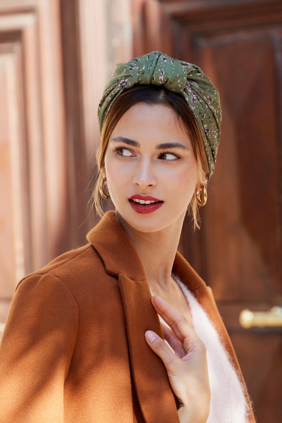 Foulard cheveux femme - PARISIENNE INES - Indira de paris