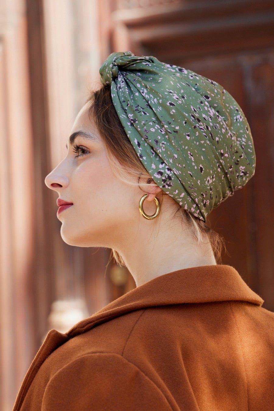 Foulard cheveux femme - PARISIENNE INES - Indira de paris