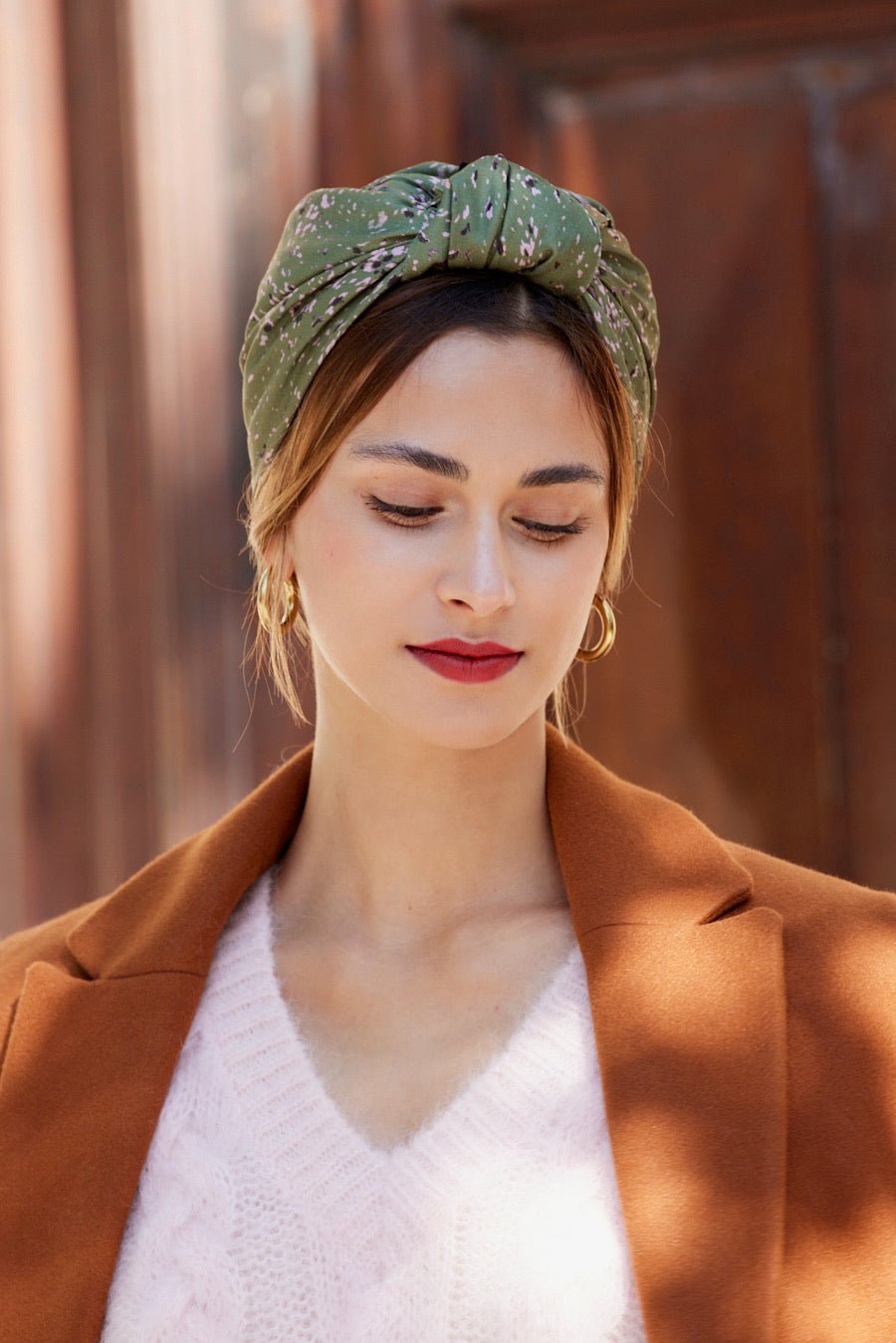 Foulard cheveux femme - PARISIENNE INES - Indira de paris