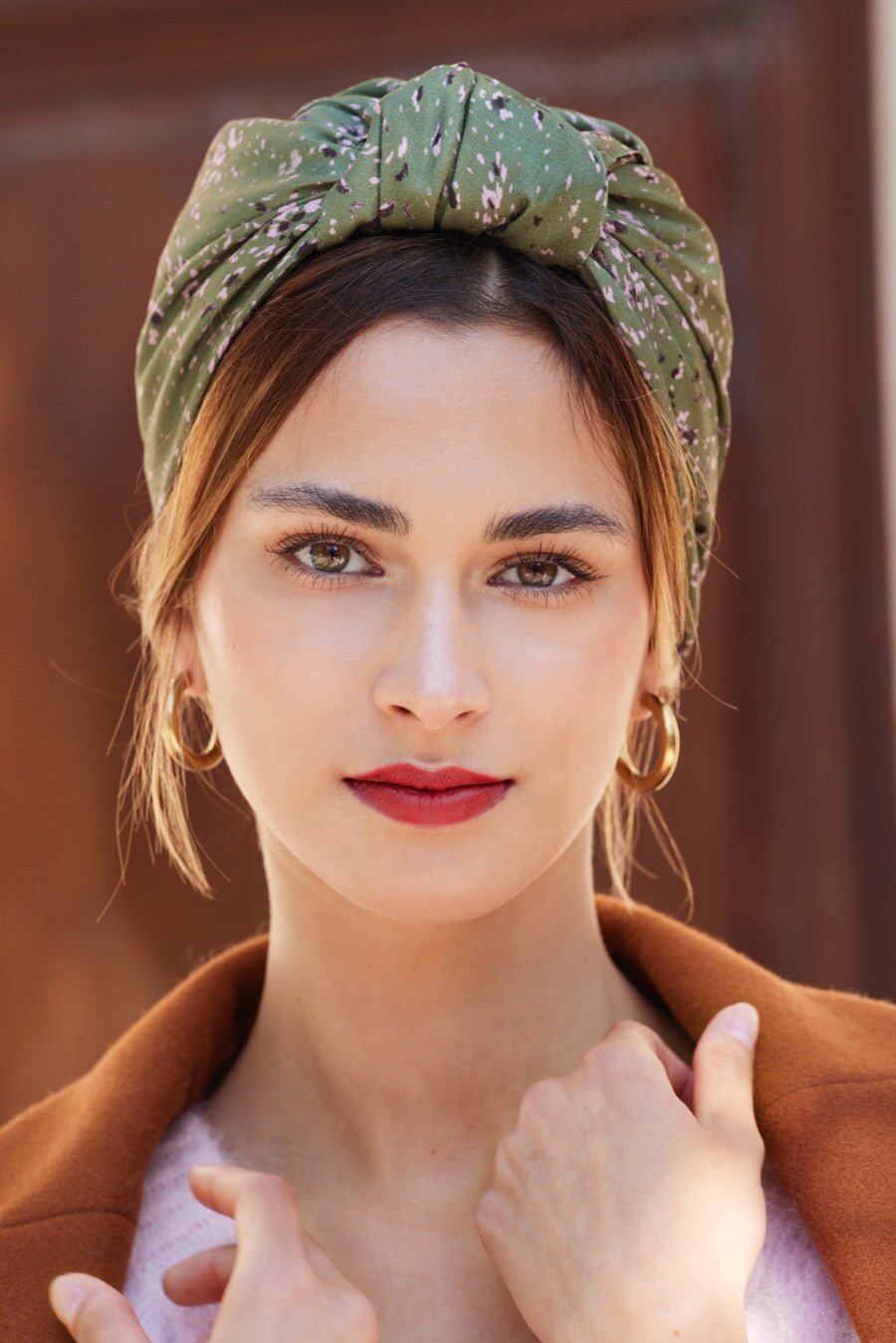 Foulard cheveux femme - PARISIENNE INES - Indira de paris