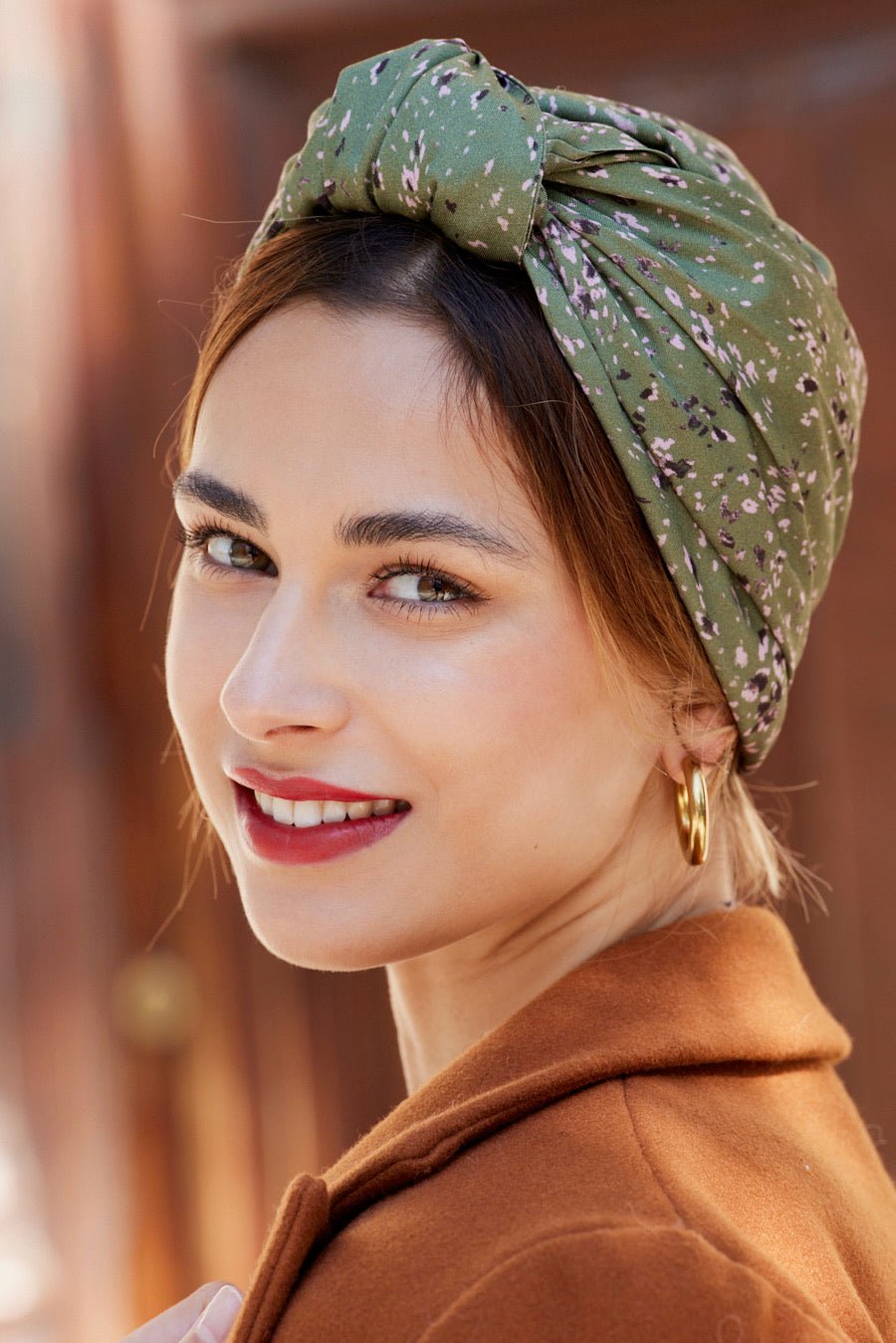 Foulard cheveux femme - PARISIENNE INES - Indira de paris