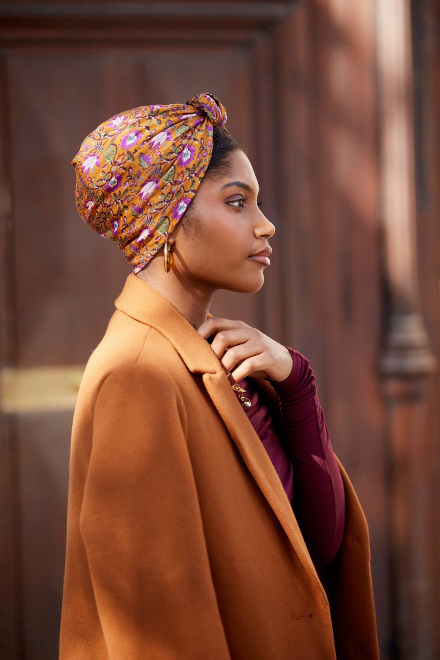 Foulard cheveux femme - PARISIENNE NALA - Indira de paris