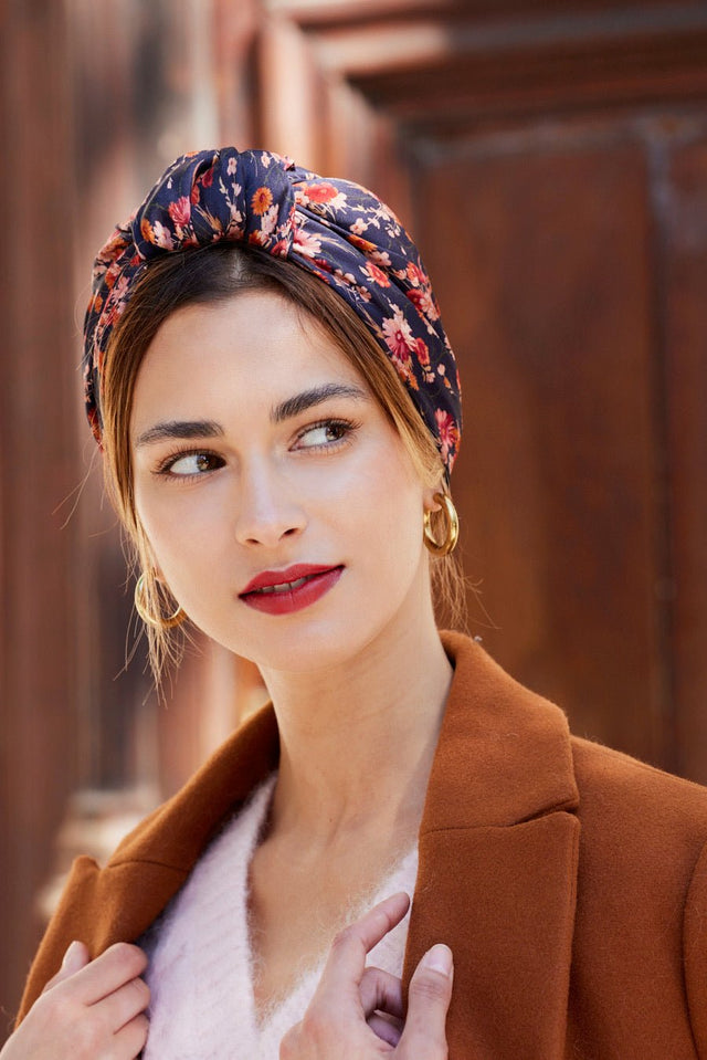Foulard cheveux femme - PARISIENNE SIBYLLE - Indira de paris