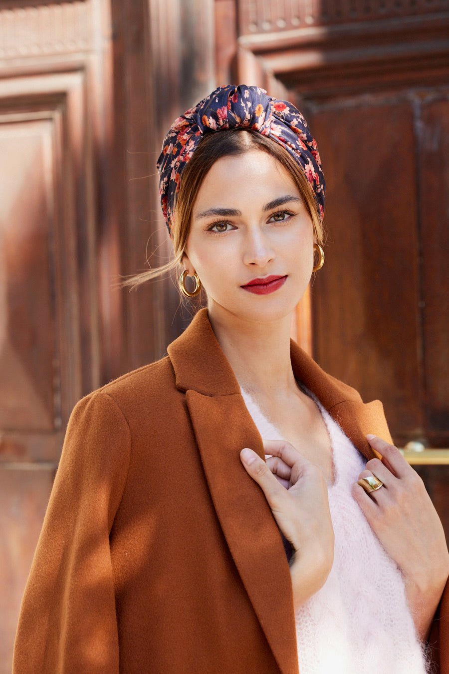 Foulard cheveux femme - PARISIENNE SIBYLLE - Indira de paris