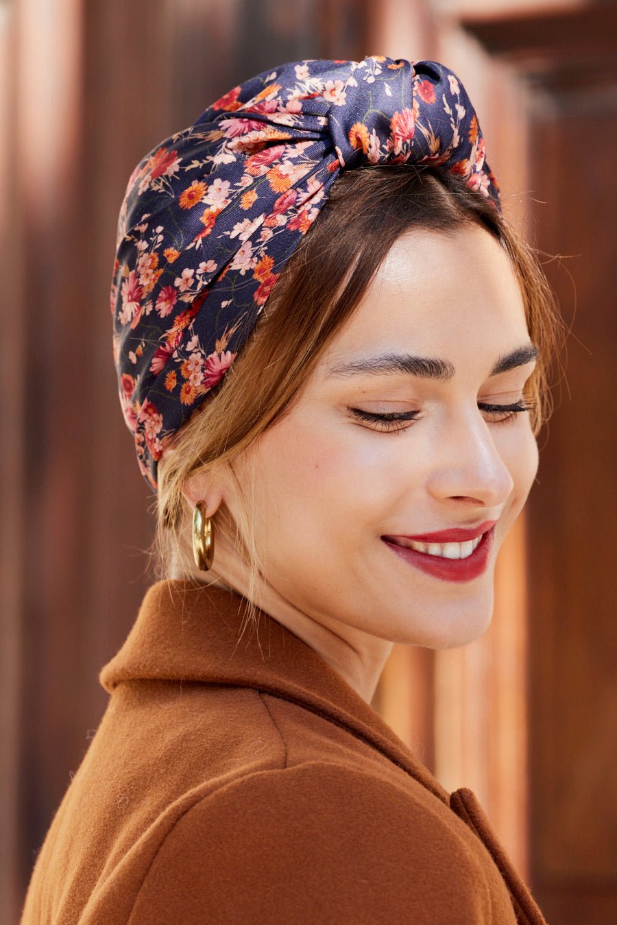 Foulard cheveux femme - PARISIENNE SIBYLLE - Indira de paris