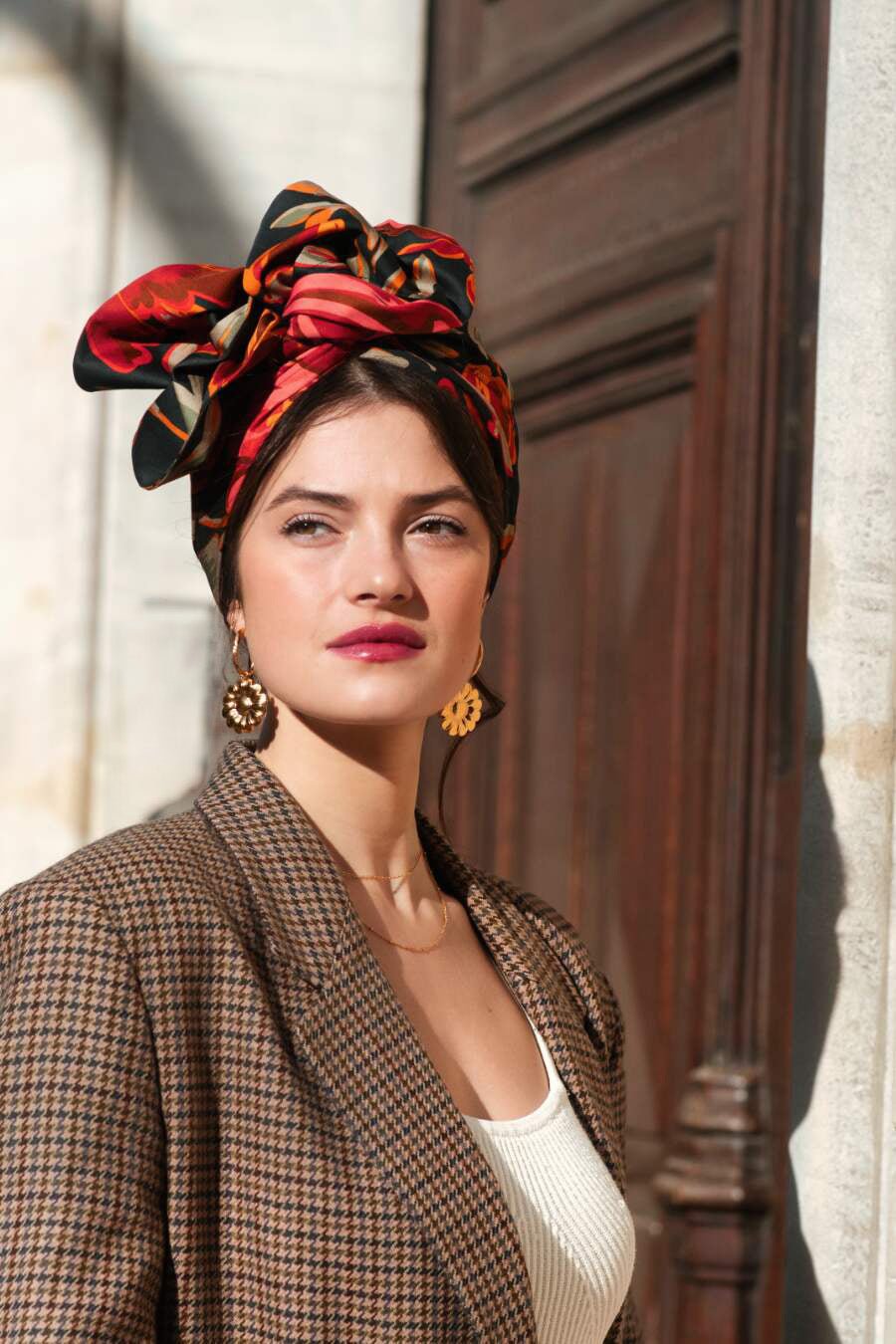 Turbans complets flexibles-AFRICAINE VIVIANE- Indira de paris