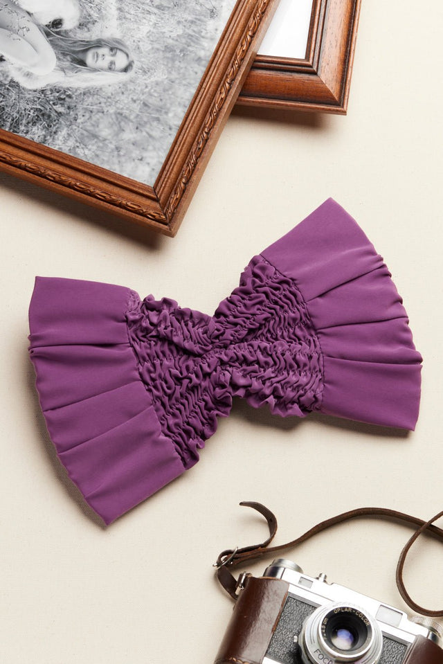 Headbands-BANDEAU - Californienne Lilas- Indira de paris