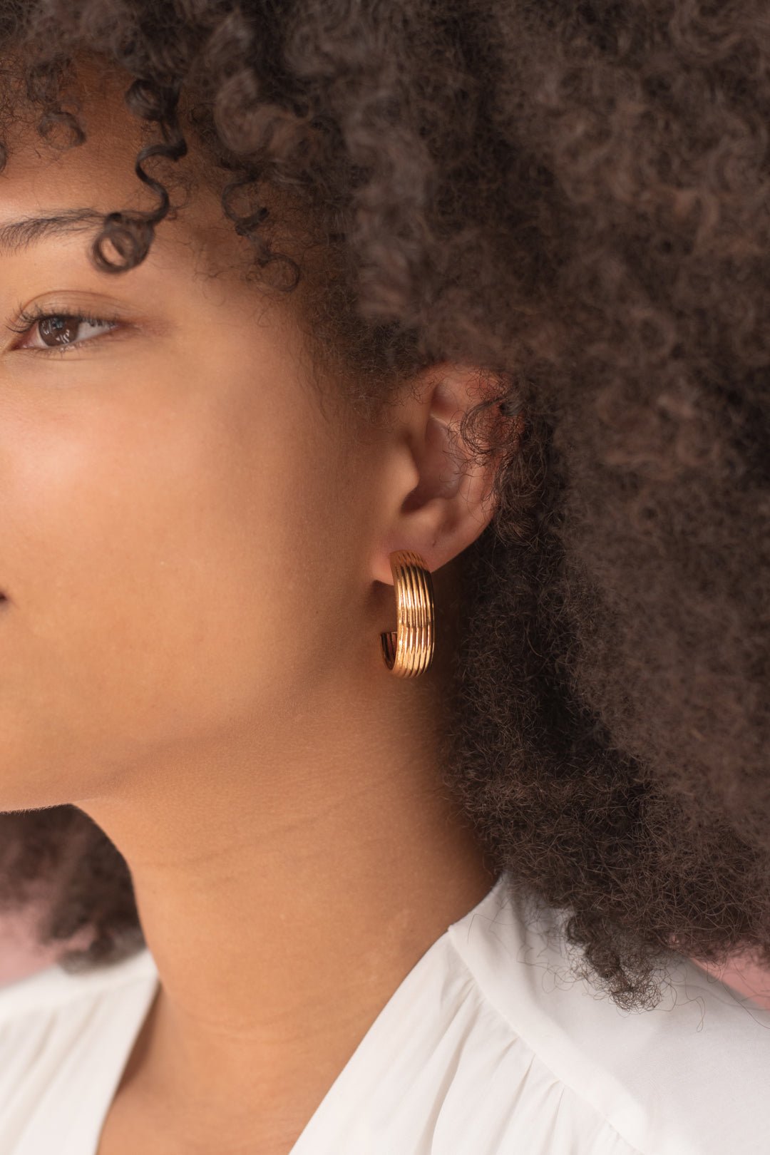 -Boucles d'oreilles - CREOLES RACHEL- Indira de paris