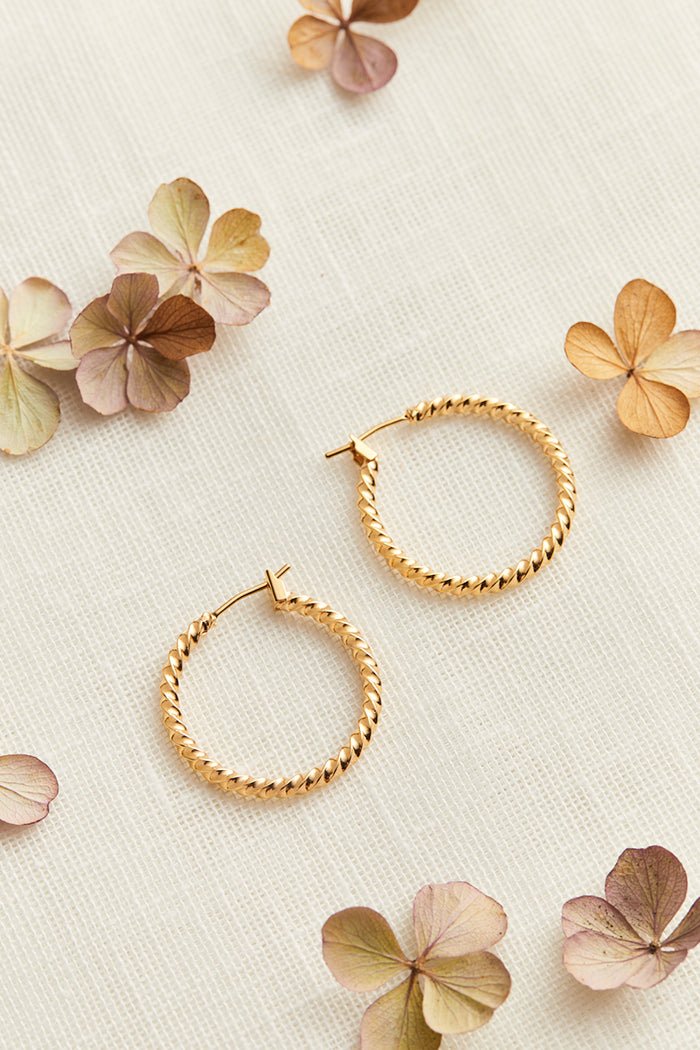 Boucles d'oreilles - Créoles Juliette - Indira de paris