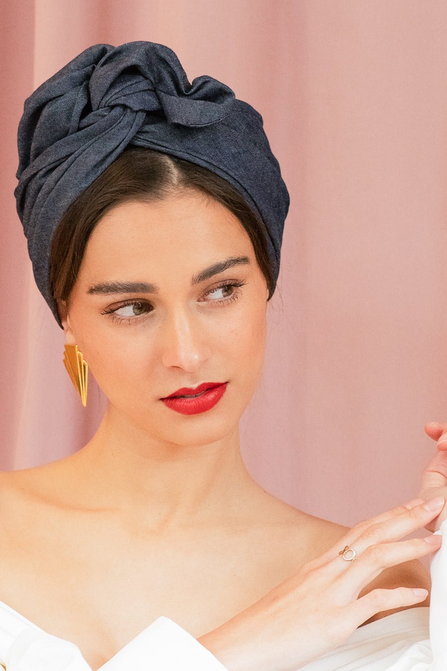 Turbans complets flexibles-Cubaine JANE BRUT- Indira de paris