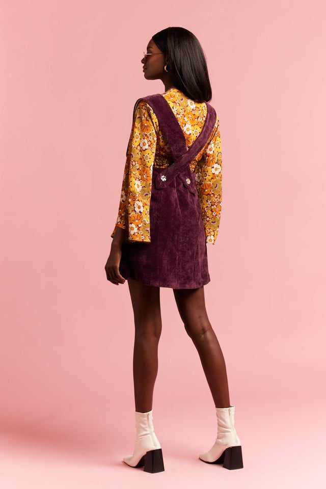 Robes-SALOPETTE SYLVIE PRUNE- Indira de paris