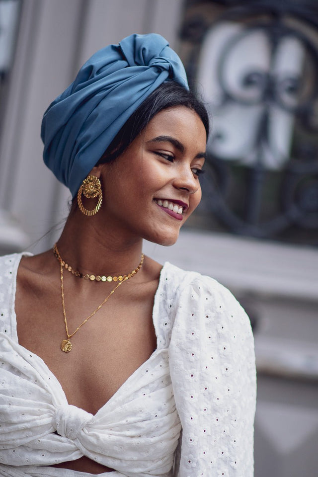Turbans complets flexibles-TURBAN - Africaine CIEL- Indira de paris