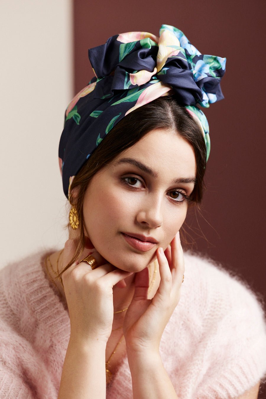 Turbans femme fil métal - AFRICAINE ADELAIDE - Indira de paris