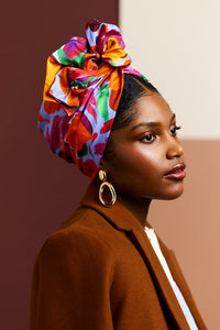 Turbans femme fil métal - AFRICAINE ANAIS - Indira de paris