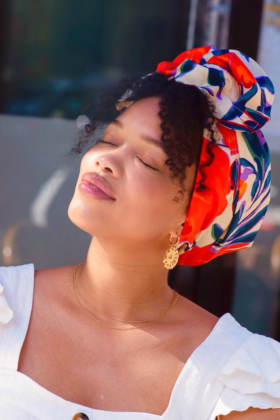 Turbans femme fil métal - AFRICAINE HYACINTHE - Indira de paris