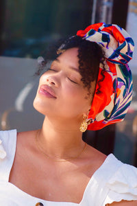 Turbans femme fil métal - AFRICAINE HYACINTHE - Indira de paris