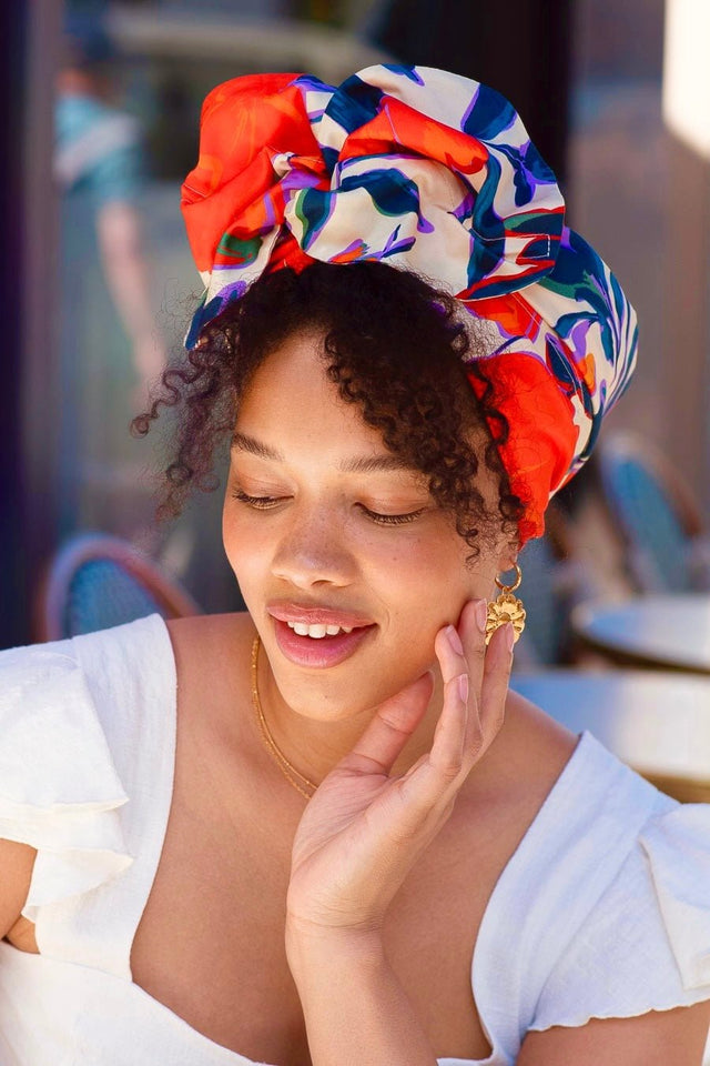 Turbans femme fil métal - AFRICAINE HYACINTHE - Indira de paris