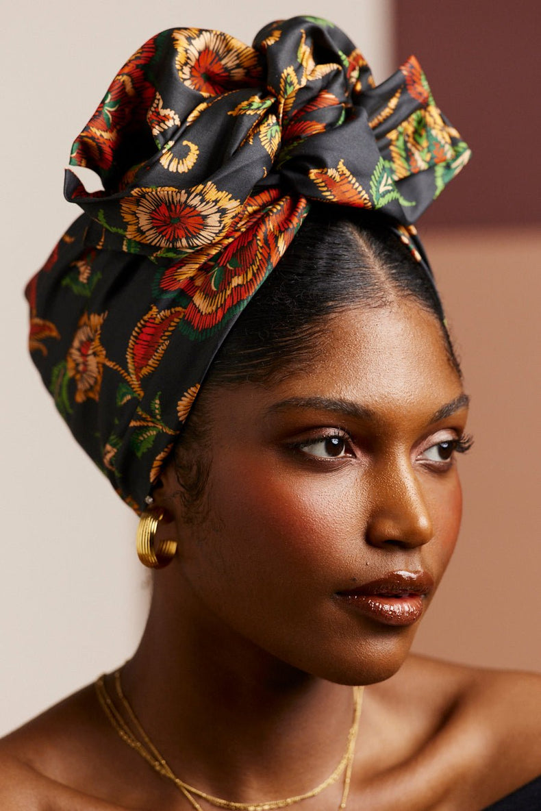 Turbans femme fil métal - AFRICAINE ISADORA - Indira de paris