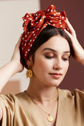 Turbans femme fil métal - AFRICAINE PERLA - Indira de paris