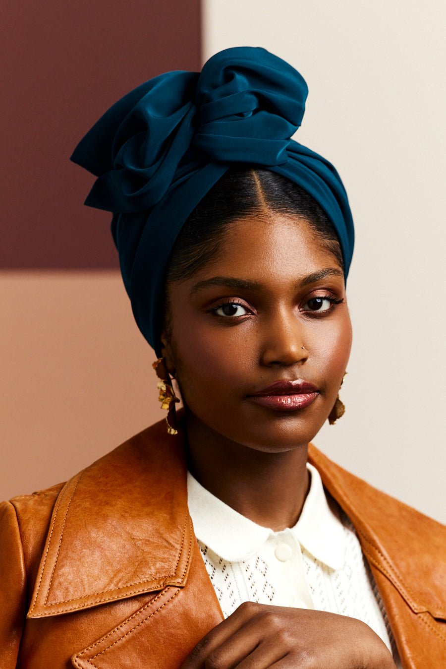 Turbans femme fil métal - AFRICAINE PERSAN - Indira de paris