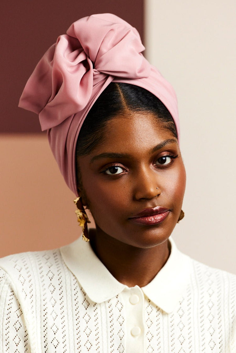 Turbans femme fil métal - AFRICAINE PÉTALE - Indira de paris