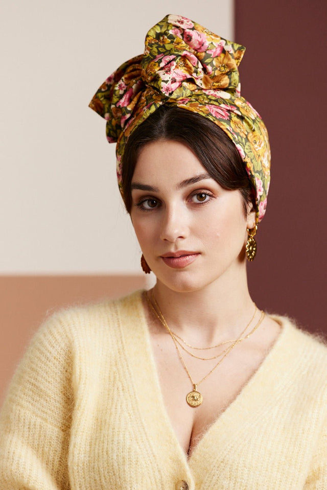 Turbans femme fil métal - AFRICAINE SOPHIE - Indira de paris