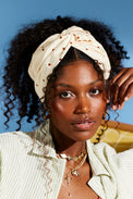 Bandeau cheveux femme-BANDEAU CALIFORNIENNE JOSEPHINE- Indira de paris