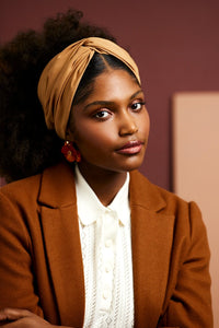 Bandeau cheveux femme - BANDEAU - Californienne MACADAMIA - Indira de paris