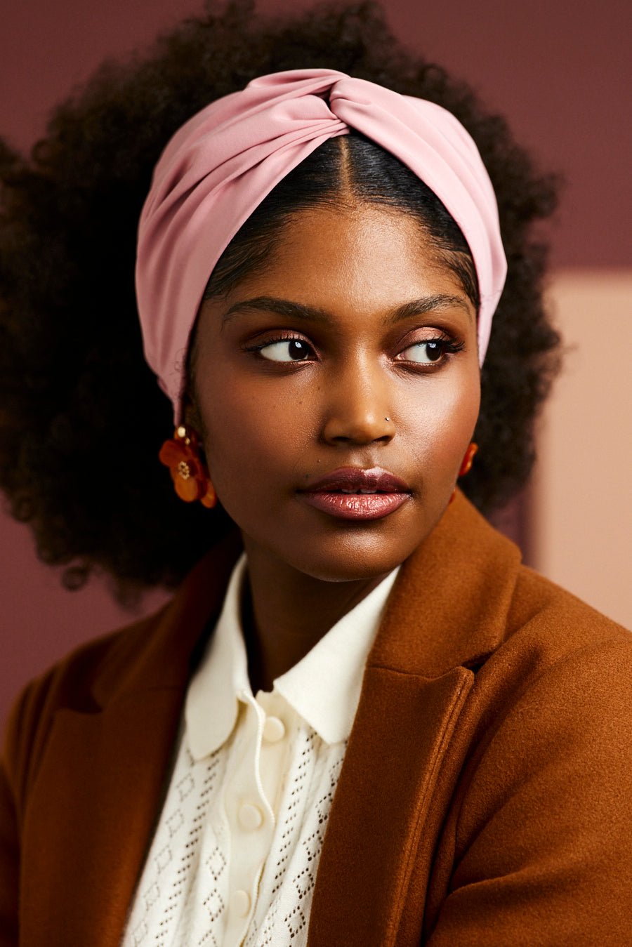 Bandeau cheveux femme - BANDEAU - Californienne Pétale - Indira de paris