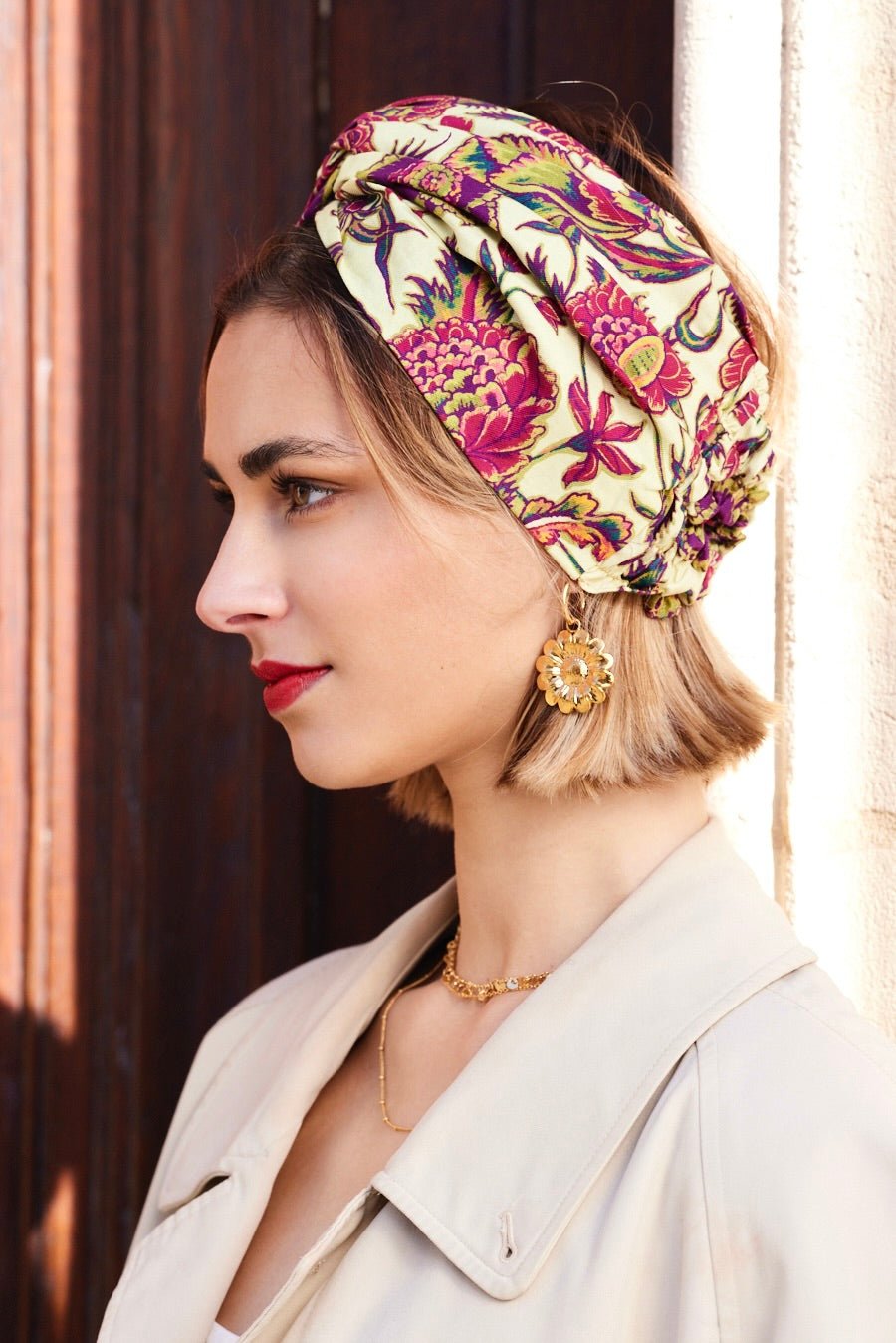 Bandeau cheveux femme - CALIFORNIENNE ANJALI - Indira de paris