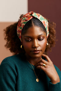 Bandeau cheveux femme - CALIFORNIENNE DAHLIA - Indira de paris