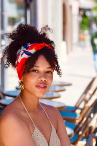 Bandeau cheveux femme - CALIFORNIENNE HYACINTHE - Indira de paris