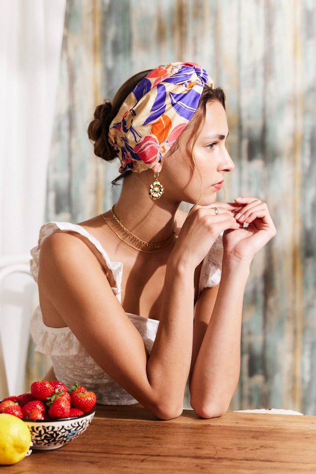 Bandeau cheveux femme - CALIFORNIENNE LANA - Indira de paris