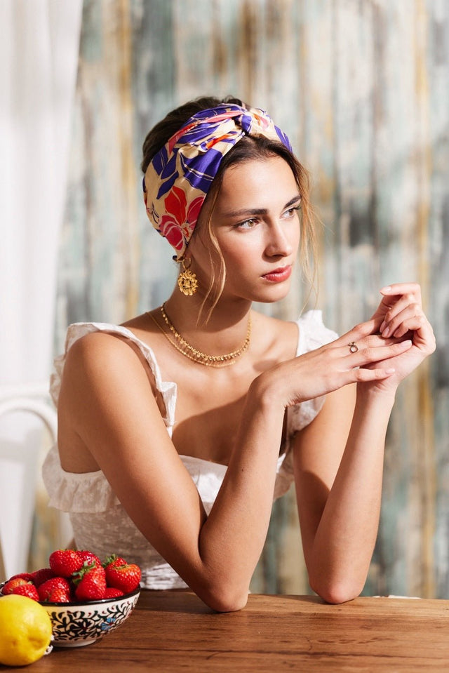 Bandeau cheveux femme - CALIFORNIENNE LANA - Indira de paris