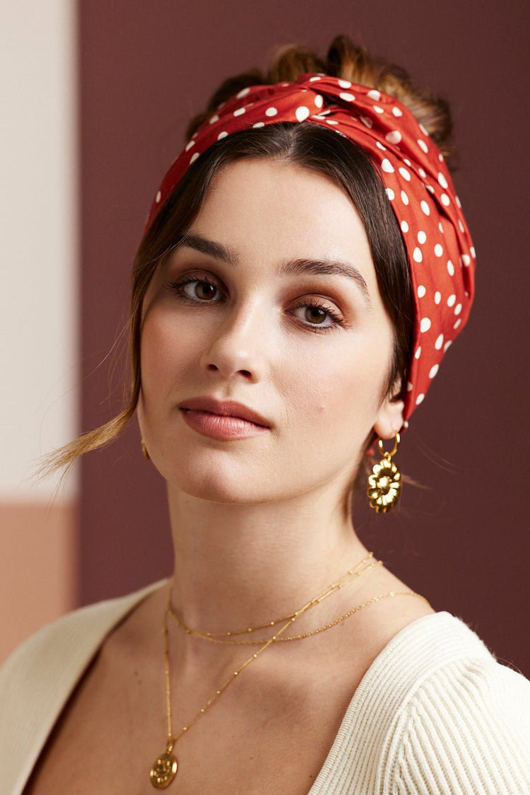 Bandeau cheveux femme - CALIFORNIENNE PERLA - Indira de paris