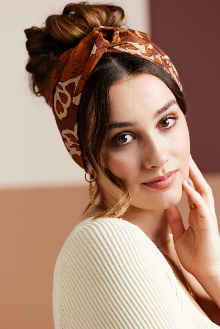 Bandeau cheveux femme - CALIFORNIENNE ROKIA - Indira de paris
