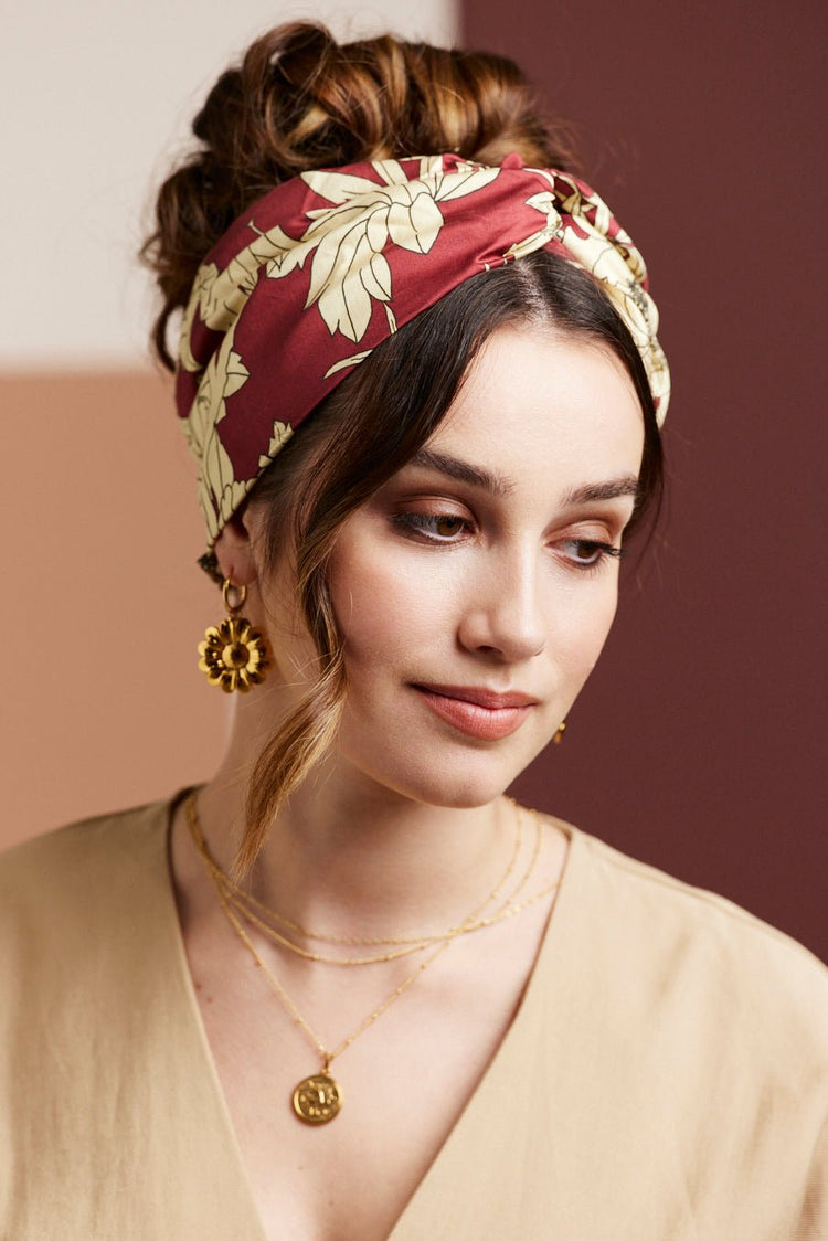 Bandeau cheveux femme - CALIFORNIENNE SABRINA - Indira de paris