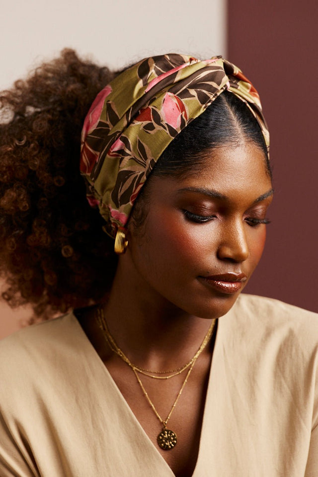 Bandeau cheveux femme - CALIFORNIENNE ZAHARA - Indira de paris