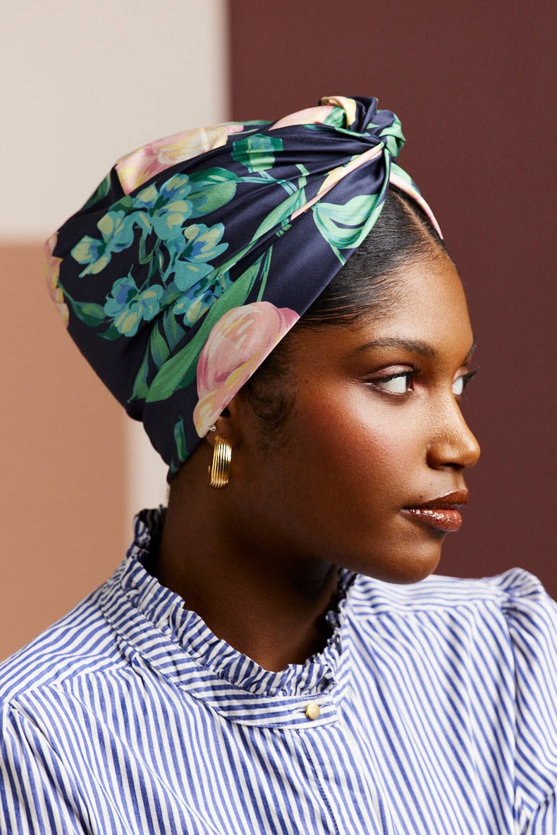 Turbans femme modulable - CUBAINE ADELAIDE - Indira de paris