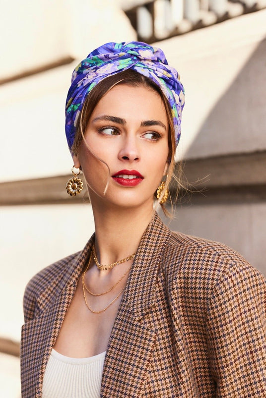 Turbans femme modulable - CUBAINE ALMA - Indira de paris