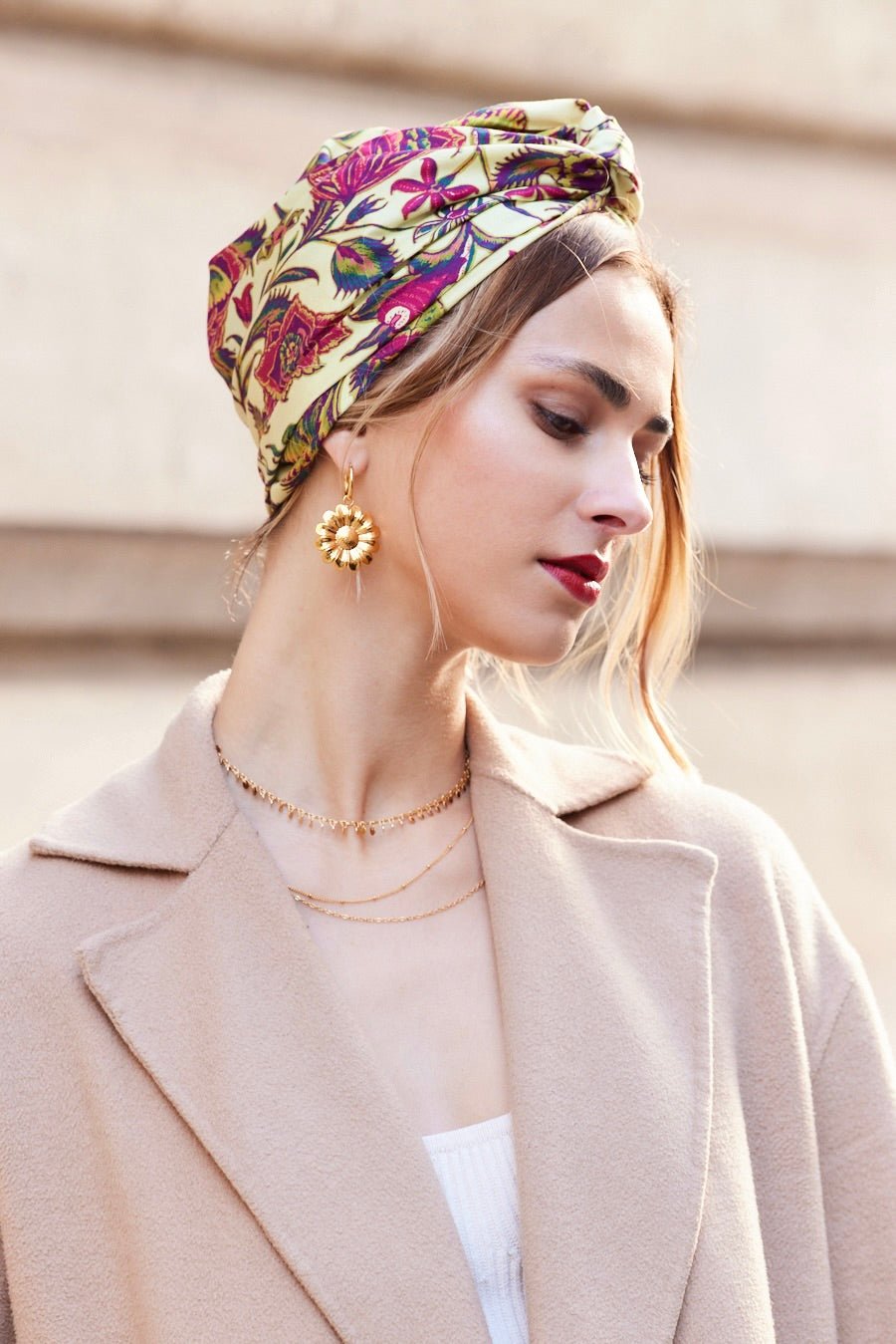 Turbans femme modulable - CUBAINE ANJALI - Indira de paris