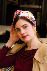 Turbans femme modulable - CUBAINE FAUSTINE - Indira de paris