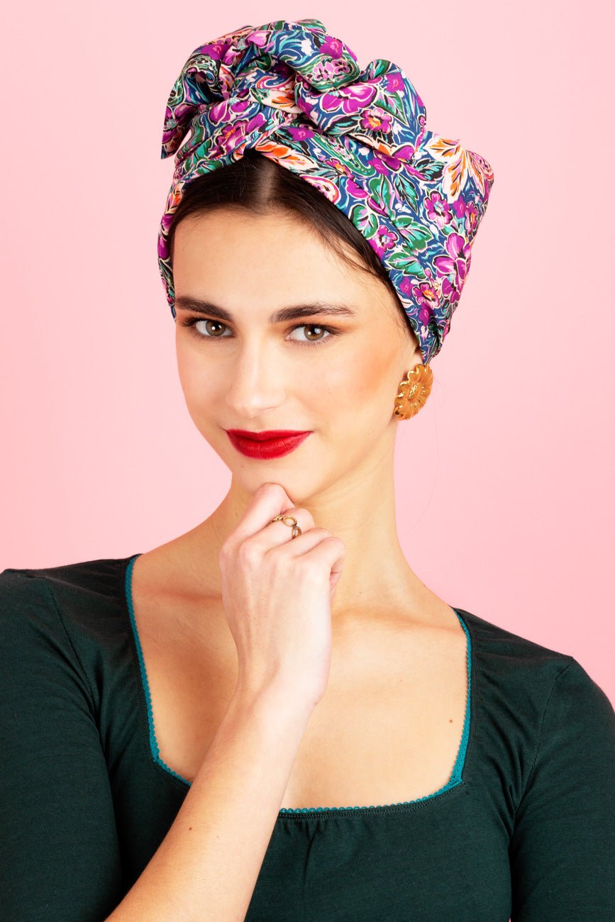 Turbans femme modulable - CUBAINE FIONA - Indira de paris