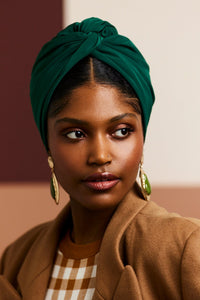 Turbans femme modulable - CUBAINE FORET - Indira de paris