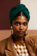 Turbans femme modulable - CUBAINE FORET - Indira de paris
