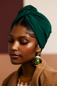 Turbans femme modulable - CUBAINE FORET - Indira de paris