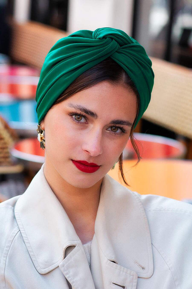 Turbans femme modulable - CUBAINE FORET - Indira de paris